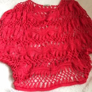 Hot pink Knitted top